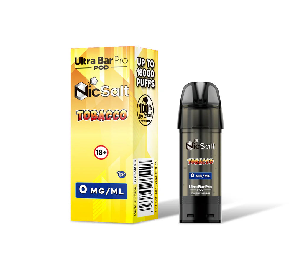Ultra Bar PRO Pre-filled Pods 0mg/mL