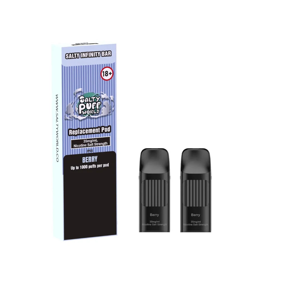 Salty INFINITY Bar Pre-filled Pods -2pk | 19.95mg/mL