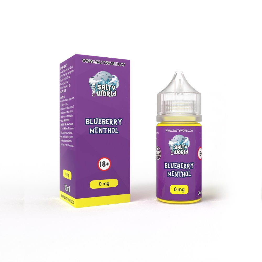 Blueberry Menthol - Nicotine Salt E-liquid