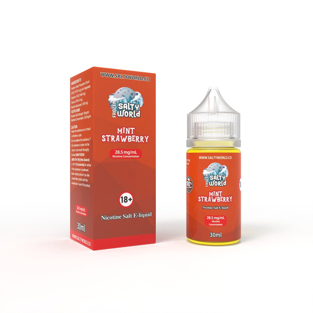 Mint Strawberry - Nicotine Salt E-liquid