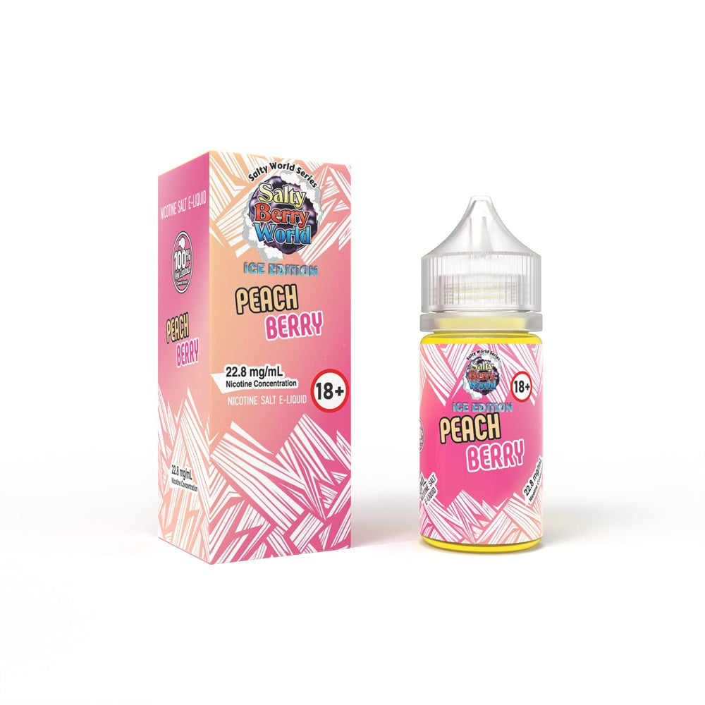 [Ice Ed.] Peach Berry - Nicotine Salt E-Liquid