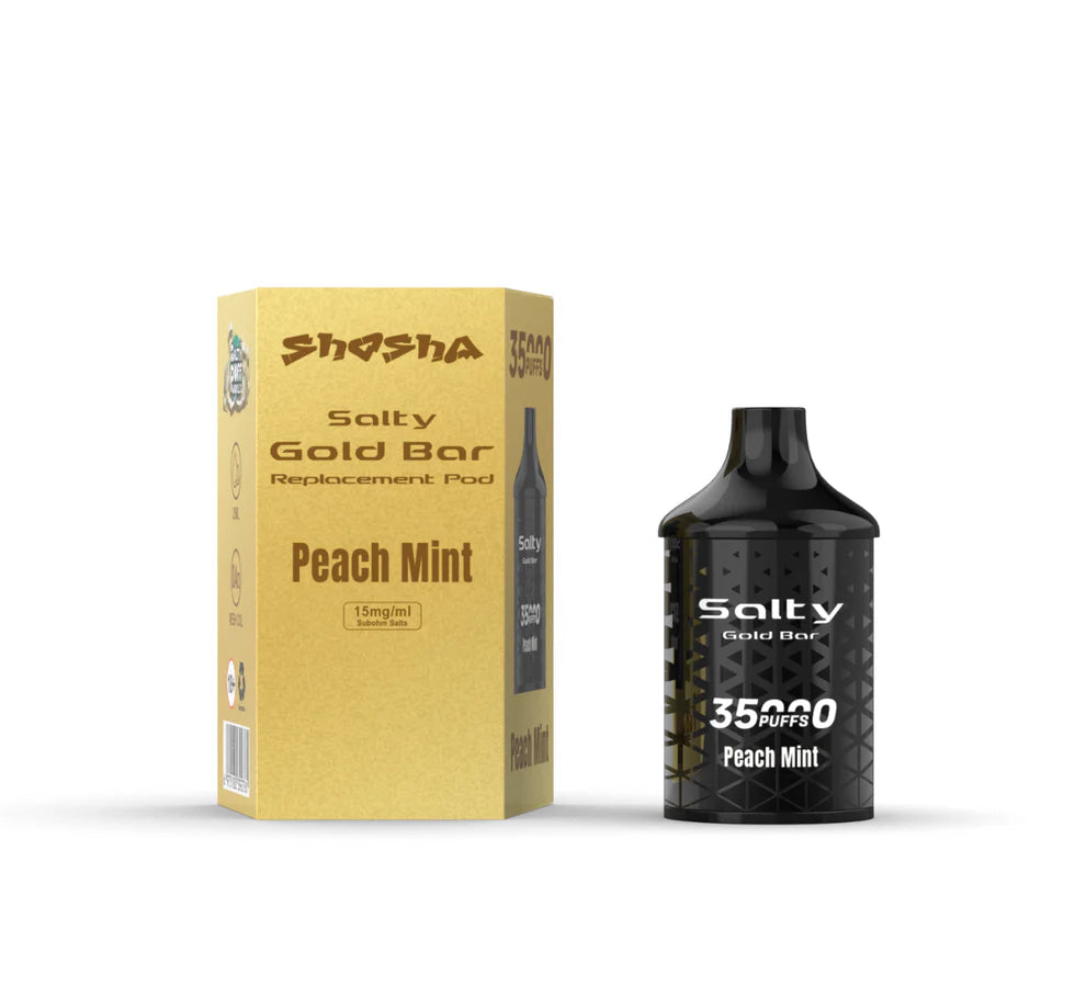 Salty GOLD Bar Pre-filled Pods 15mg/mL