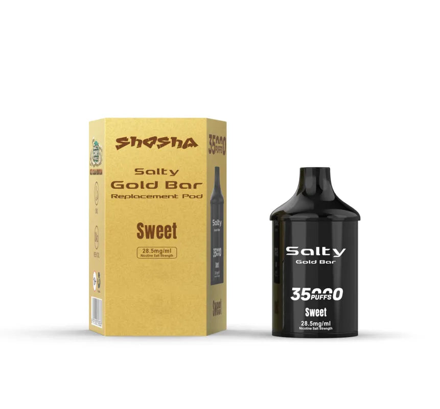 Salty GOLD Bar Replacement Pod 28.5mg/mL