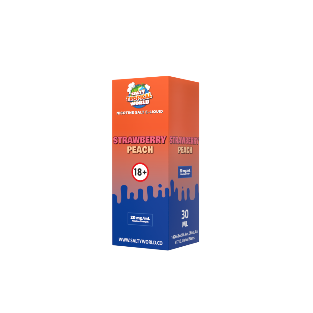 Strawberry Peach - Nicotine Salt E-liquid