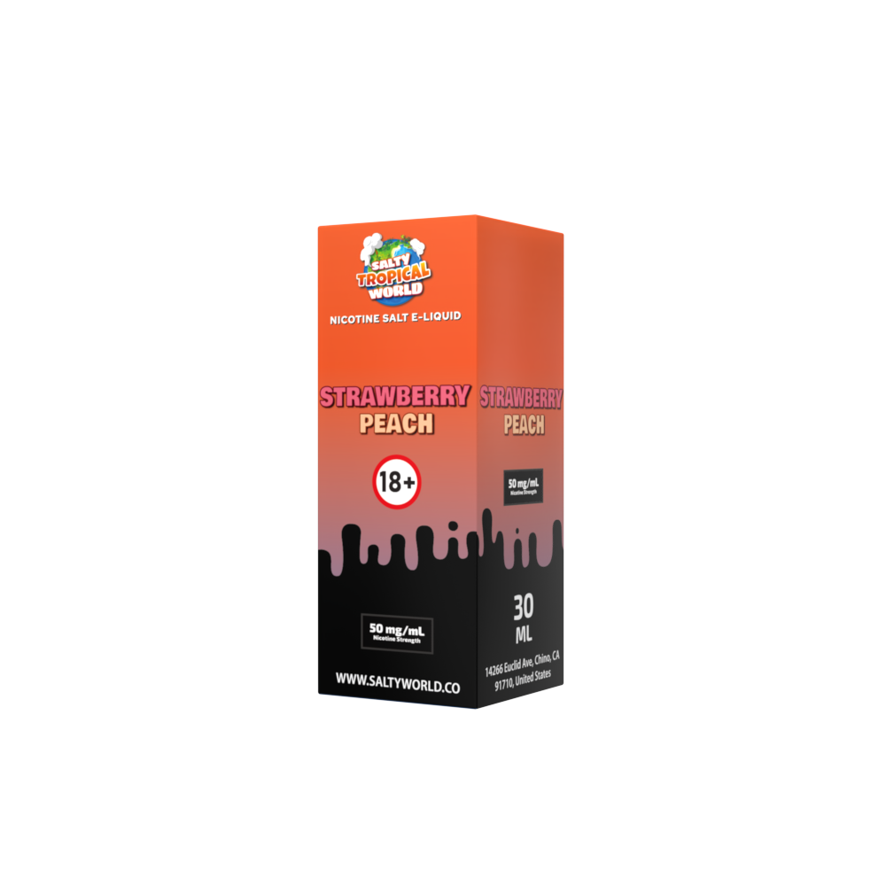 Strawberry Peach - Nicotine Salt E-liquid