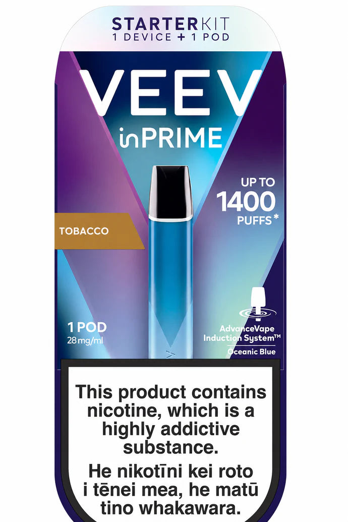 Tobacco - VEEV inPRIME Pre-filled Kit 28.5mg/mL